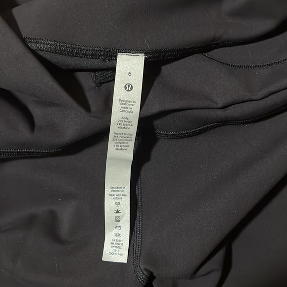 Lululemon Wunder Train High-Rise Short 6” - Picture 3 of 4